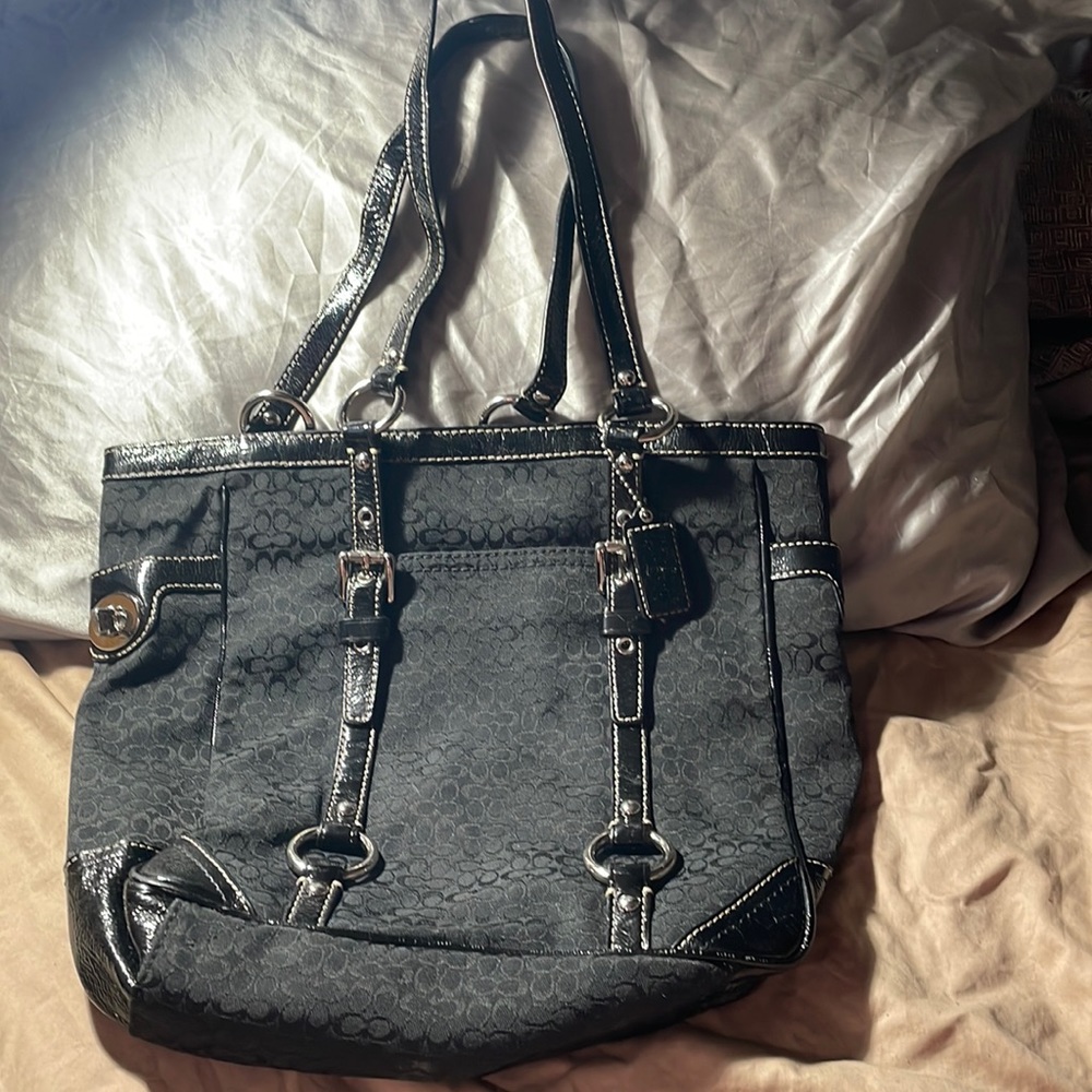 Coach Monogram Small Tote